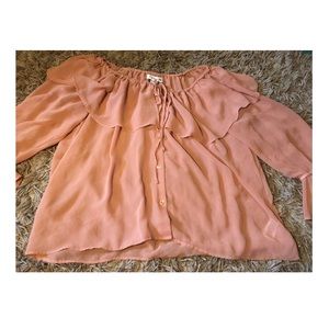 Forever 21 salmon color blouse!